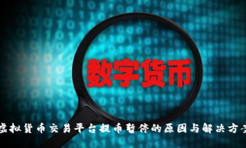 虚拟货币交易平台提币暂停的原因与解决方案
