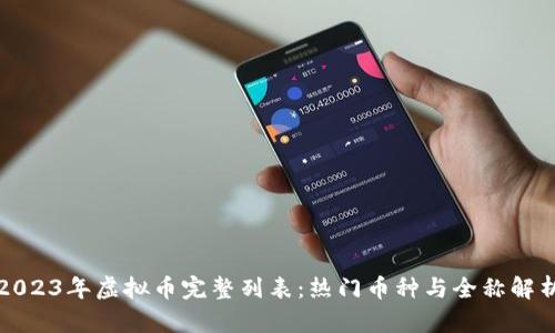 2023年虚拟币完整列表：热门币种与全称解析