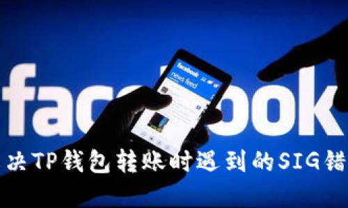 如何解决TP钱包转账时遇到的SIG错误问题